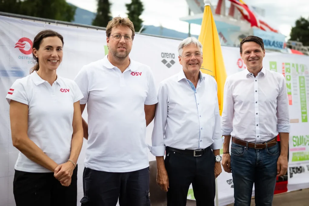 Das Bild auf 5min.at zeigt die Teilnehmer bei den österreichischen Schwimm-Meisterschaften in Wolfsberg.