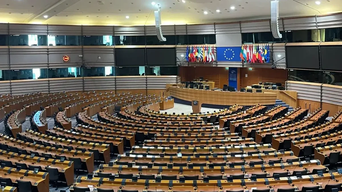 Bild auf 5min.at zeigt das Parlament Brüssel