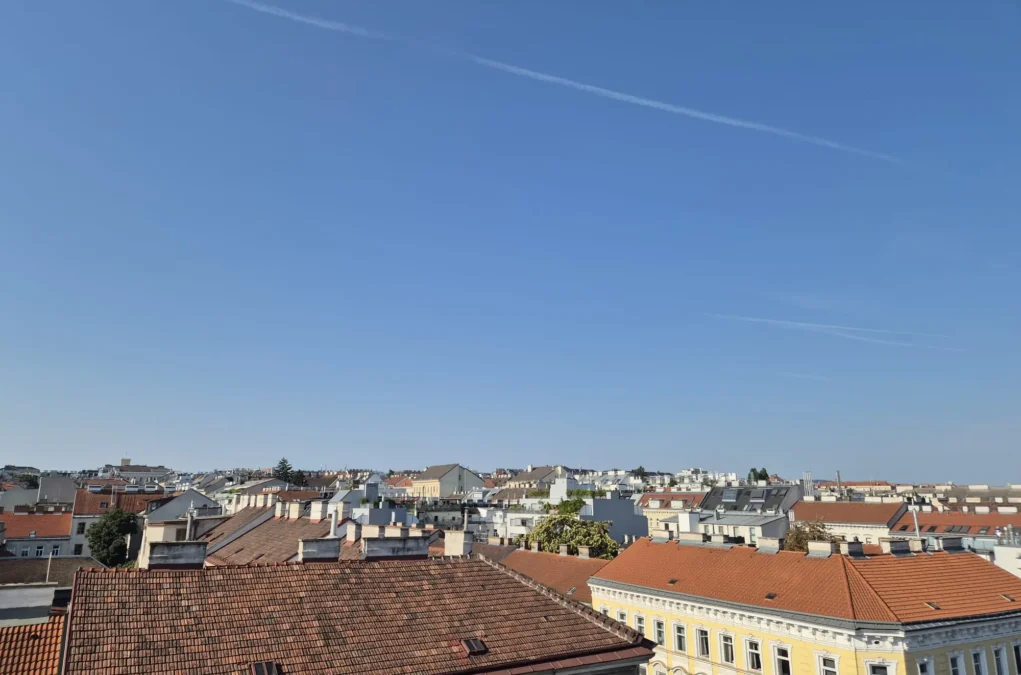 Bild auf 5min.at zeigt Wien bei strahlendem Sonnenschein