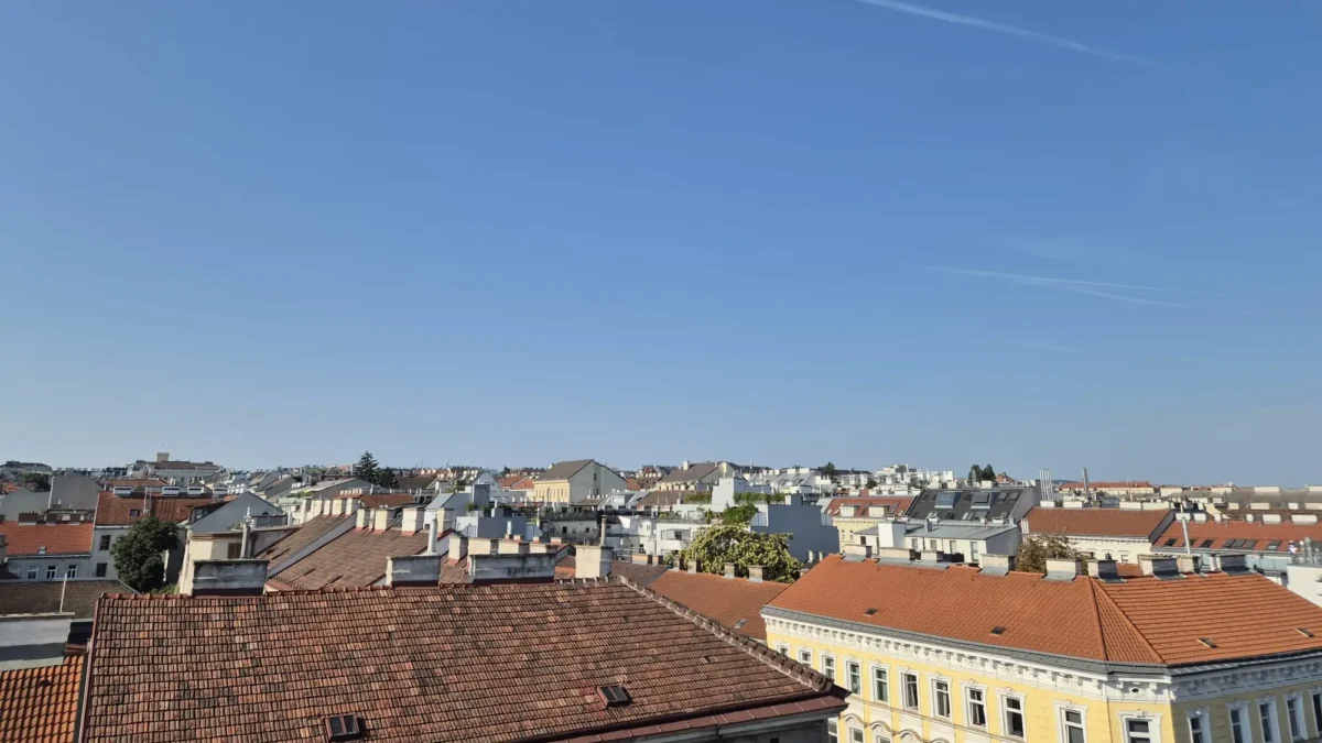 Bild auf 5min.at zeigt Wien bei strahlendem Sonnenschein