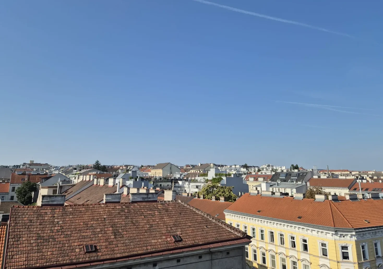 Bild auf 5min.at zeigt Wien bei strahlendem Sonnenschein