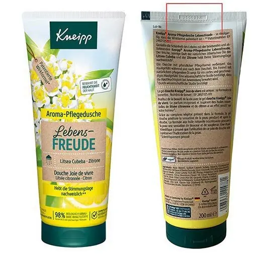 Das Bild auf 5min.at zeigt ein Duschgel von Kneipp, das zur&uuml;ckgerufen wurde.