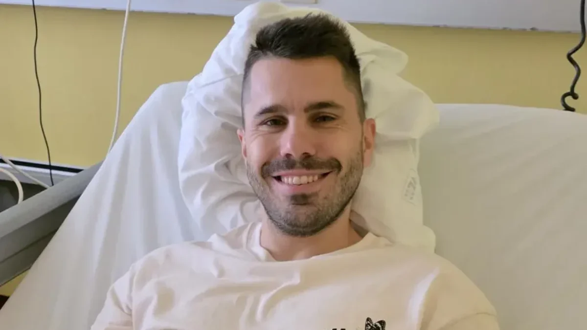 Das Bild auf 5min.at zeigt Michael, der mit einer Stammzellenspende ein Leben gerettet hat.