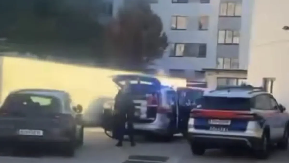 Das Bild auf 5min.at zeiot Polizeiautos in Klagenfurt.