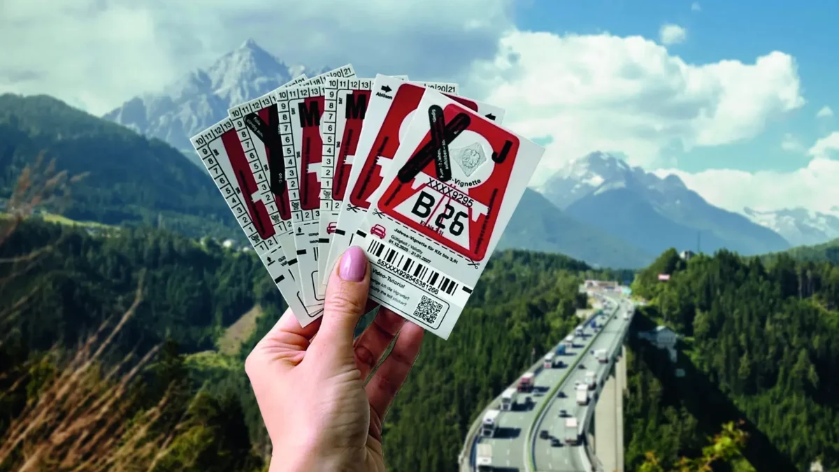 Foto in Beitrag von 5min.at zeigt die neue Klebevignette für das Jahr 2026.