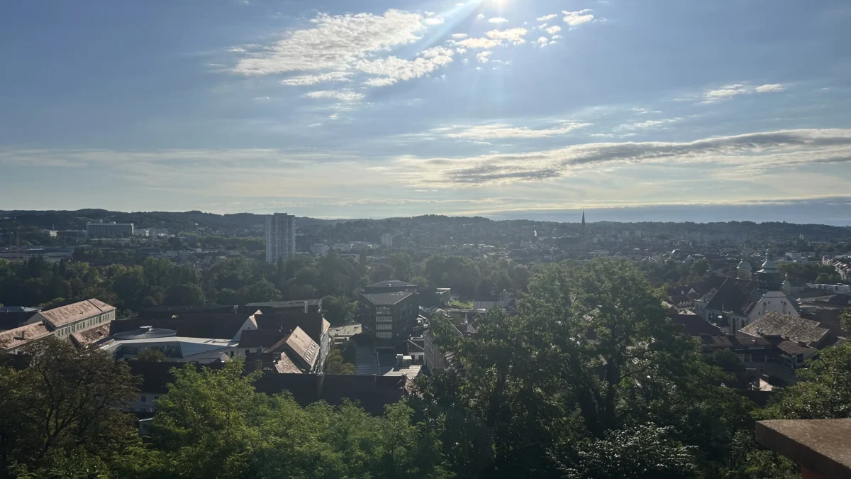 Bild auf 5min.at zeigt den Grazer Schlossberg.