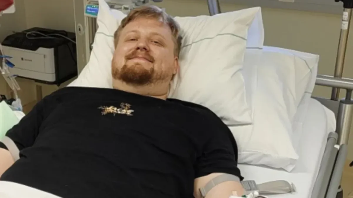 Foto auf 5min.at zeigt einen Stammzellenspender