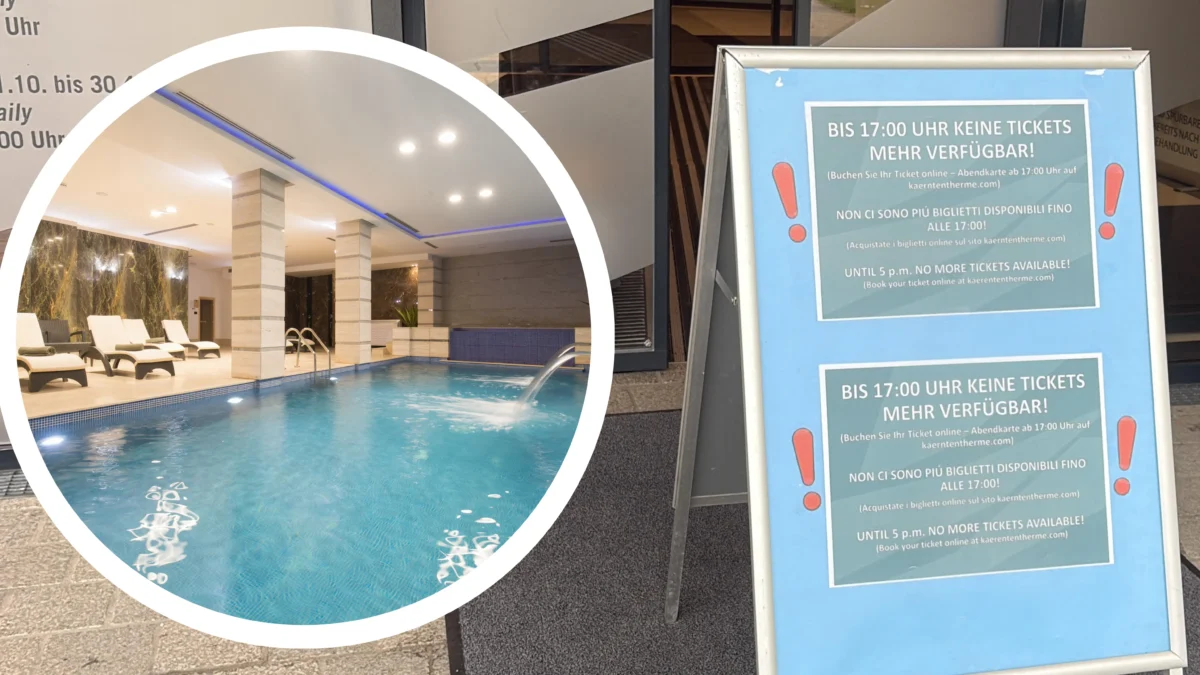 Das Foto auf www.5min.at zeigt die Kärnten Therme.