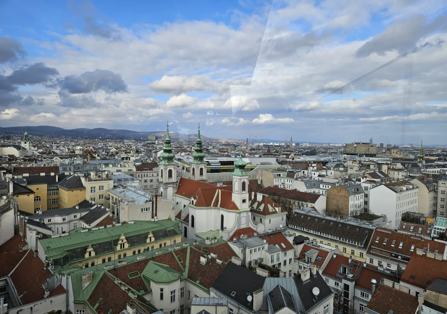 Das Bild auf 5min.at zeigt das Panorama von Wien.