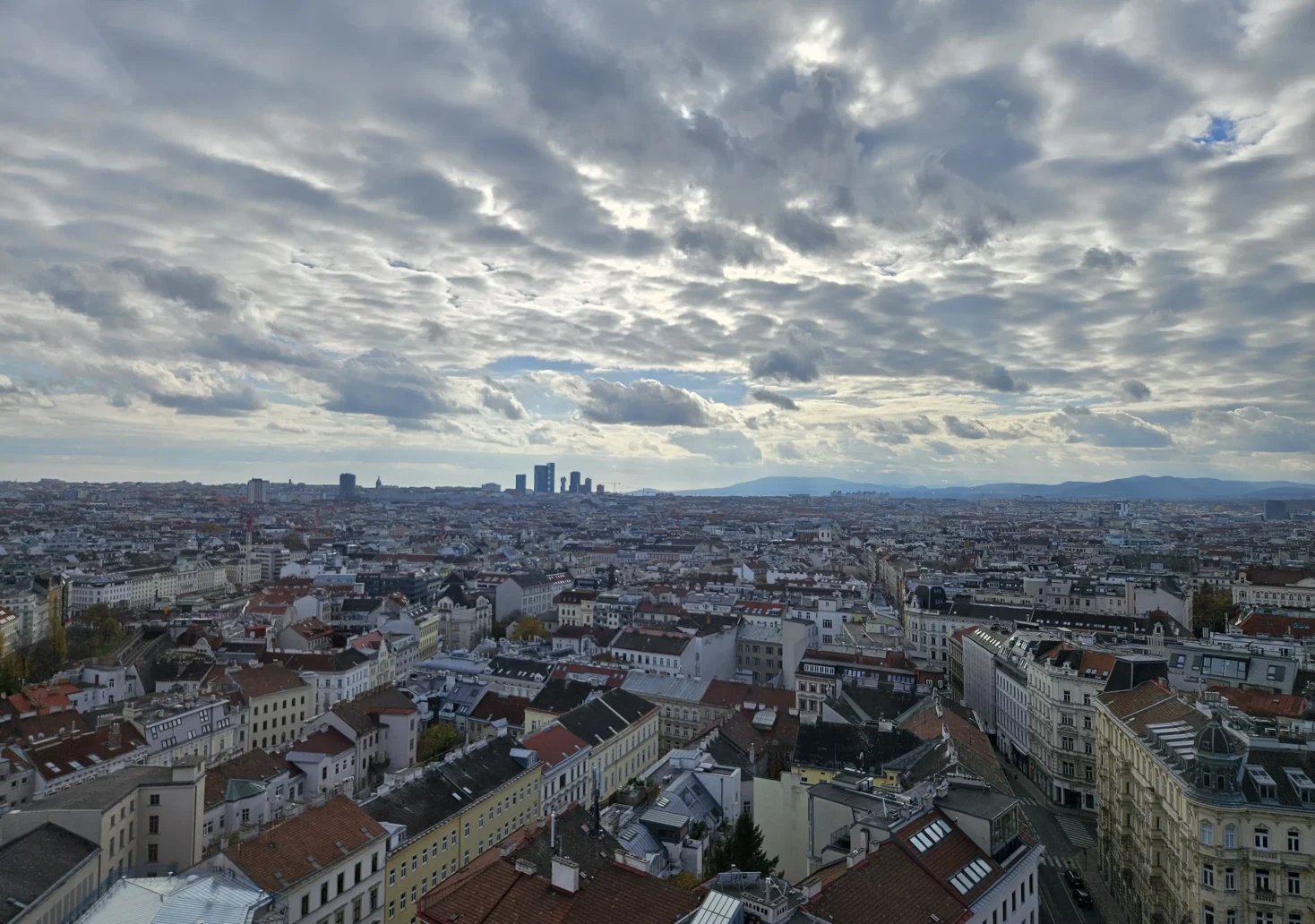 Das Bild auf 5min.at zeigt das Panorama von Wien.