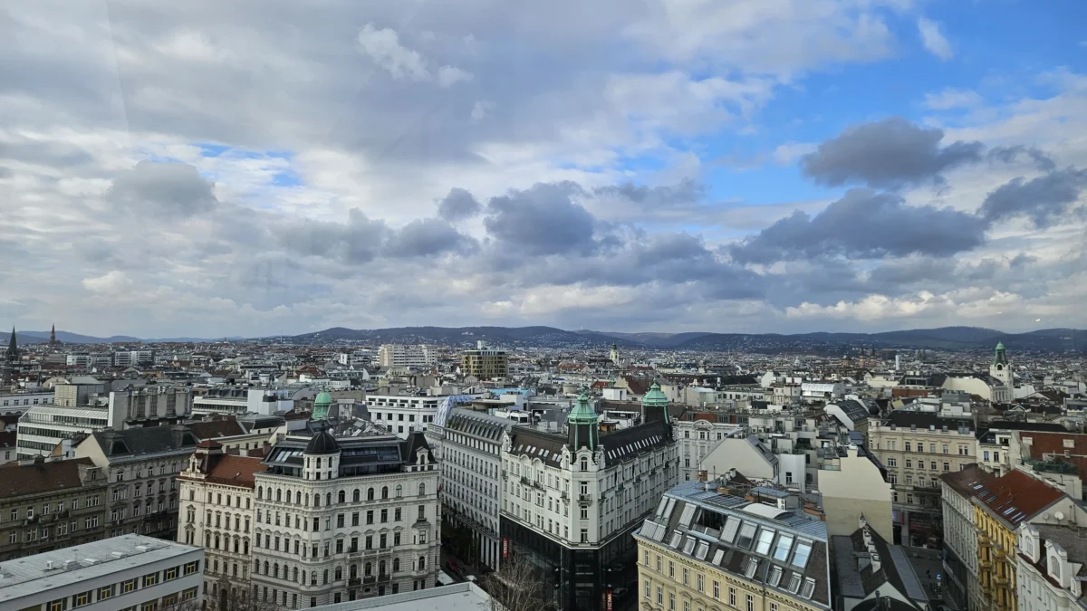 Das Bild auf 5min.at zeigt das Panorama von Wien.