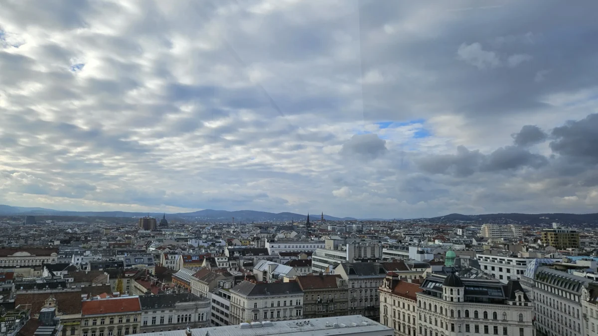 Das Bild auf 5min.at zeigt das Panorama von Wien.