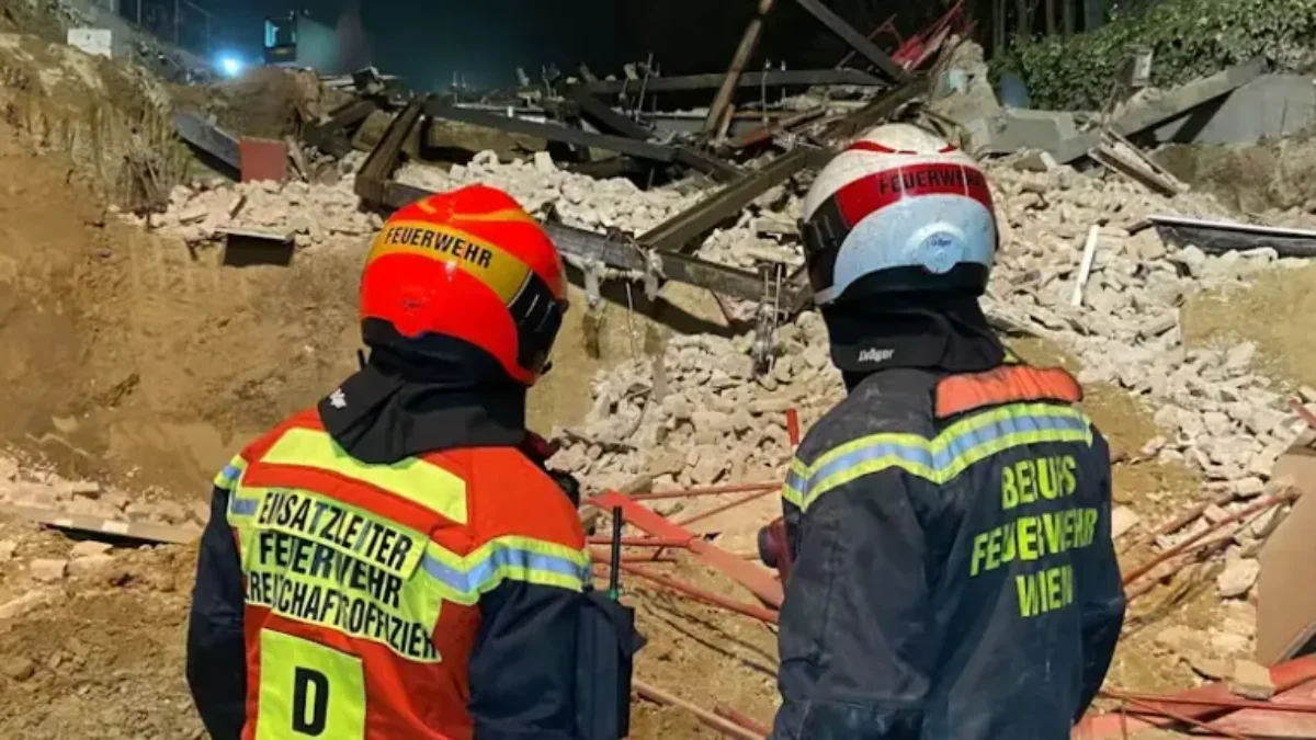 Das Bild von 5 Minuten zeigt die Berufsfeuerwehr Wien-