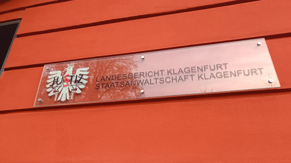 Das Bild auf 5min.at zeigt das Landesgericht Klagenfurt.