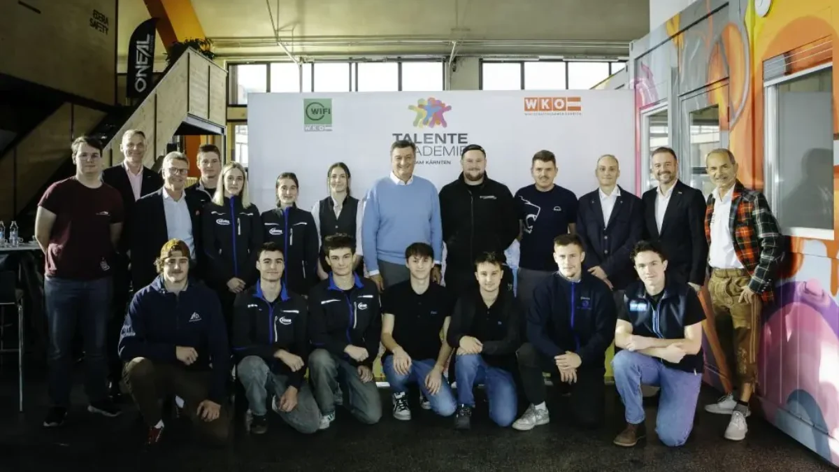 Das Bild auf 5min.at zeigt die Kärntner Talente bei den AustrianSkills.