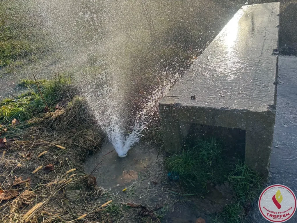 Das Bild auf 5min.at zeigt einen Einsatz der FF Treffen.