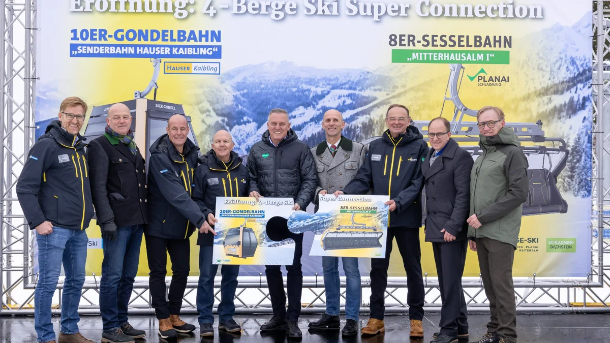 Eröffnung auf der Planai und Hauser Kaibling in der Steiermark.