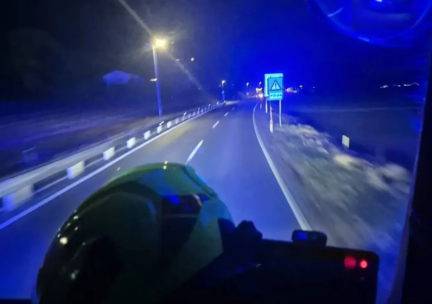 Das Bild auf 5min.at zeigt den Unfallort.