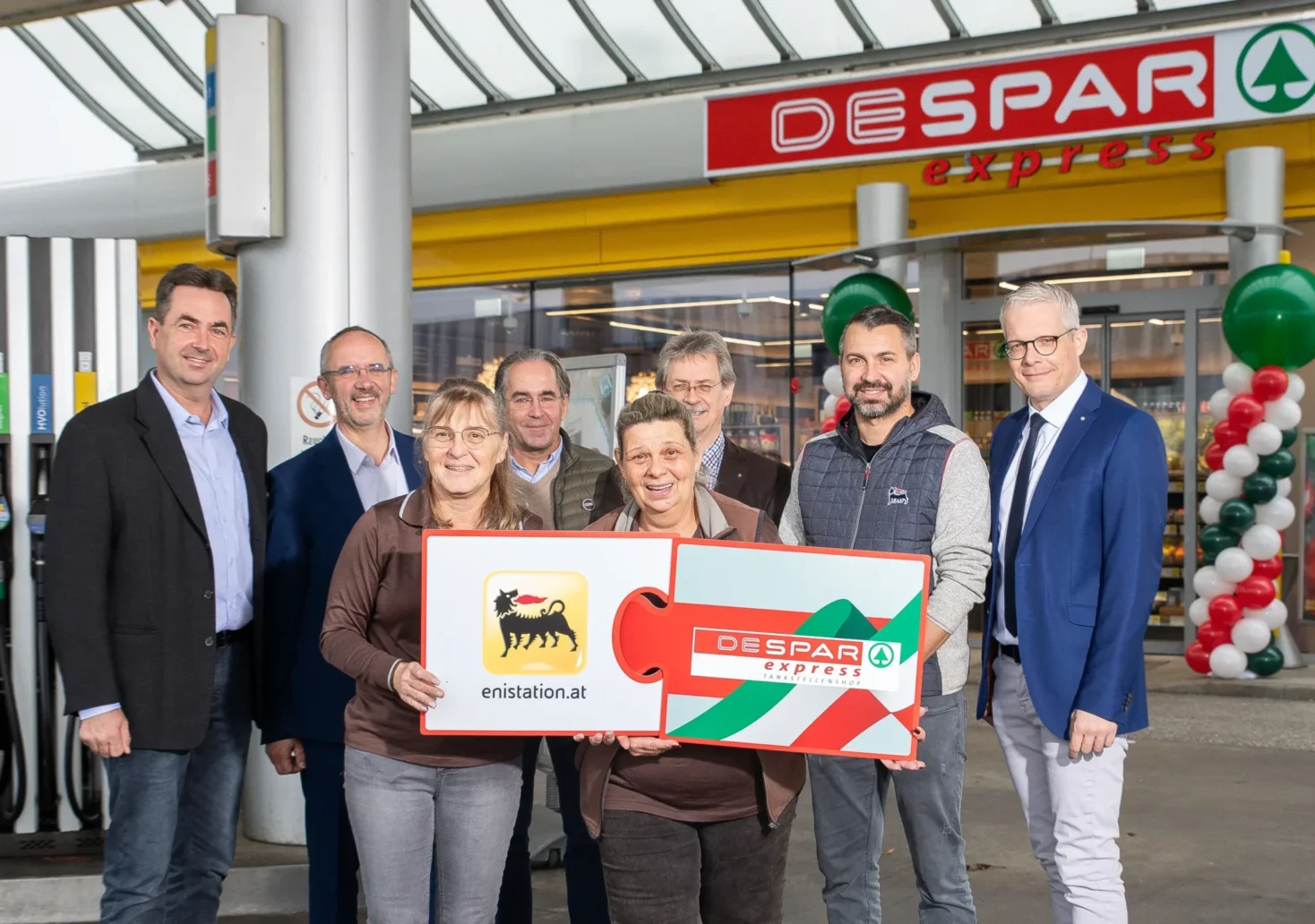 Foto in Beitrag von 5min.at zeigt den neuen DESPAR-express in Klagenfurt.