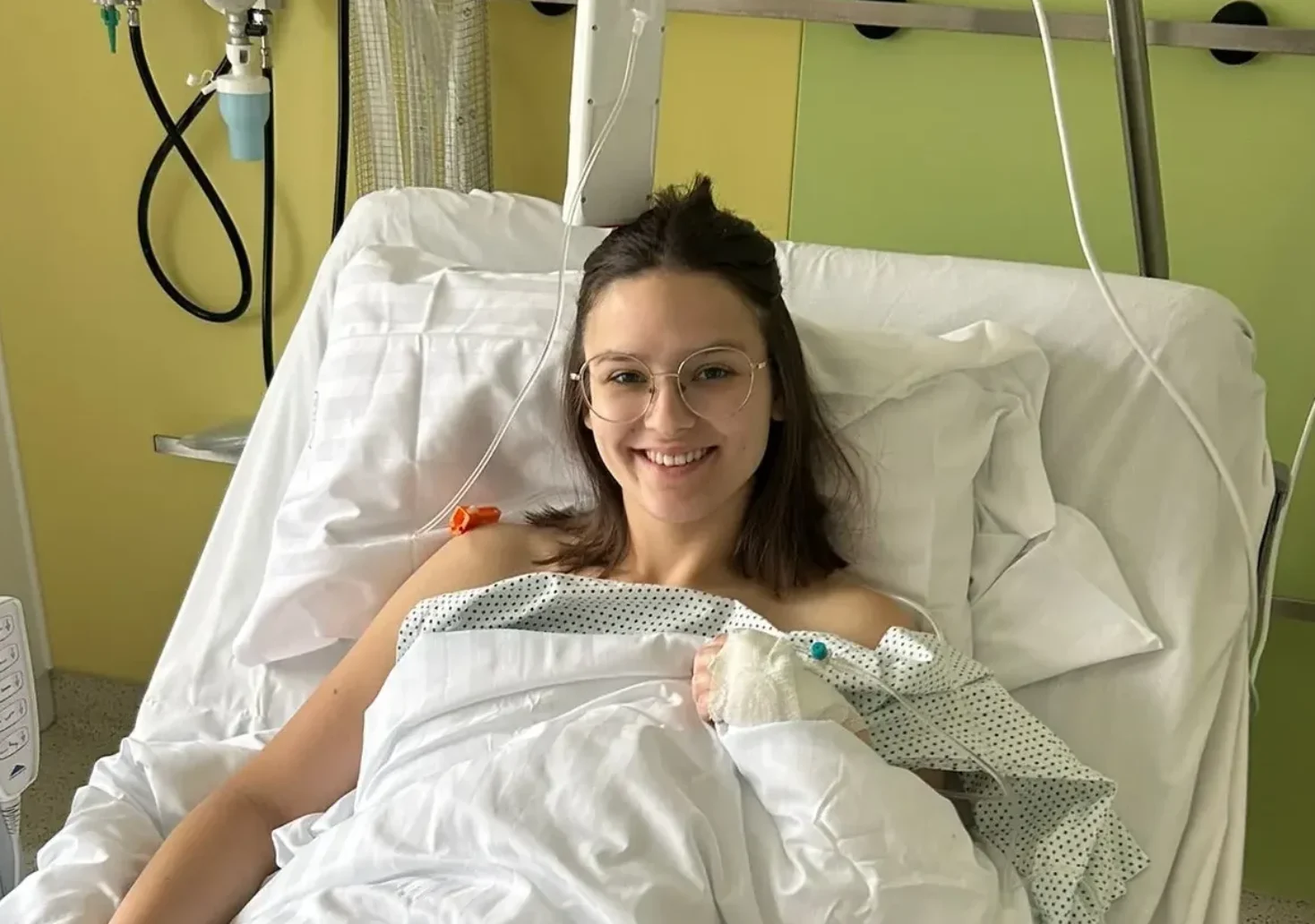 Foto in Beitrag von 5min.at zeigt Stammzellspenderin Selina.