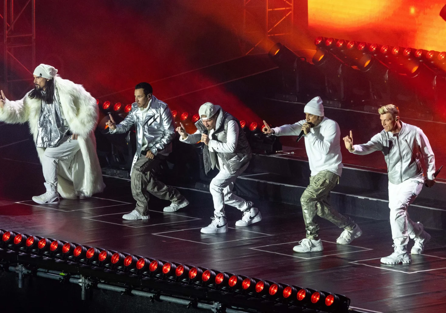 Foto auf 5min.at zeigt die Backstreet Boys beim Ski-Opening Schladming-Dachstein.