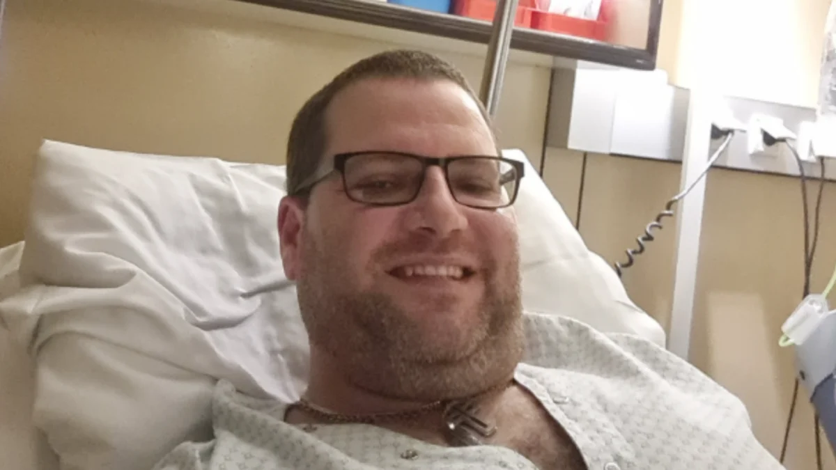 Das Bild auf 5min.at zeigt den Stammzellenspender Gerald.