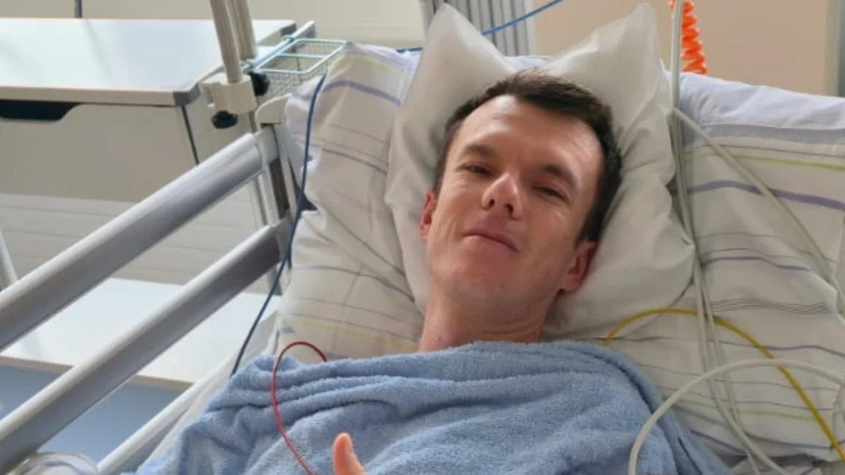 Das Bild auf 5min.at zeigt den Stammzellenspender Marcel aus Moosburg.