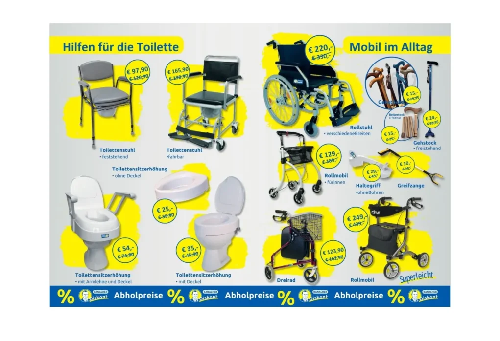 Pflegebett zum Abholpreis: Sofort verfügbar im Diskont Store von Ranacher