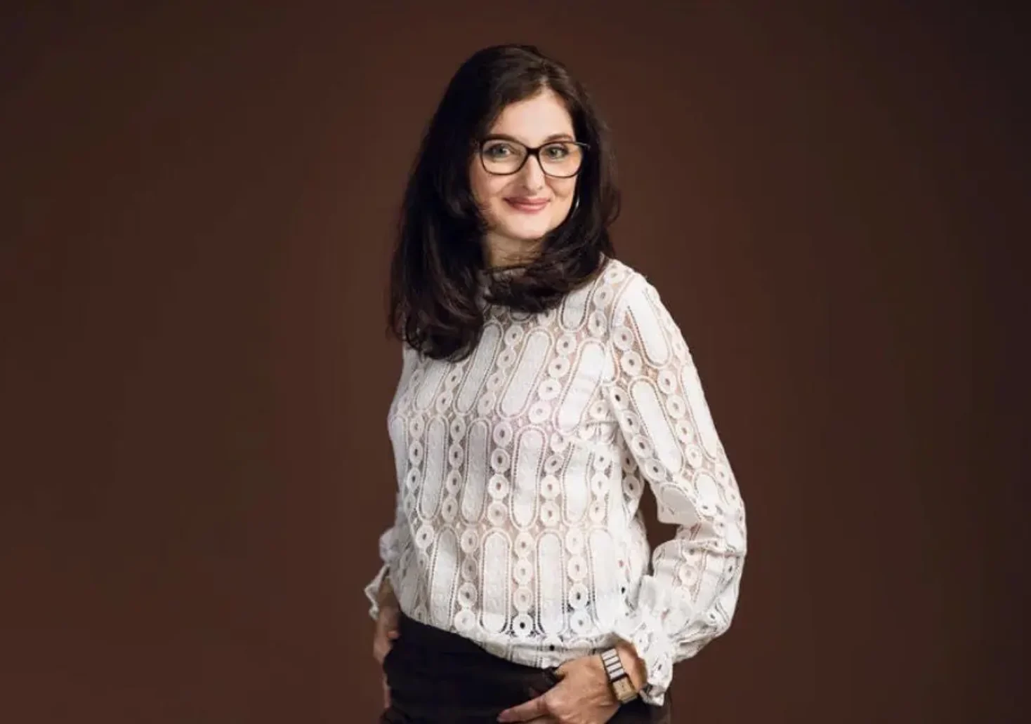 Ein Bild auf 5min.at zeigt die Astrologin Melanie Berger.