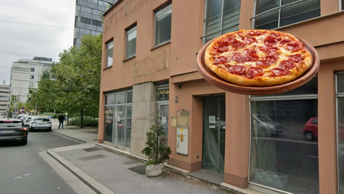 Auf dem Foto von www.5min.at sieht man eine Pizzeria in der Grazer Conrad-Von-Hötzendorfstraße in Graz.