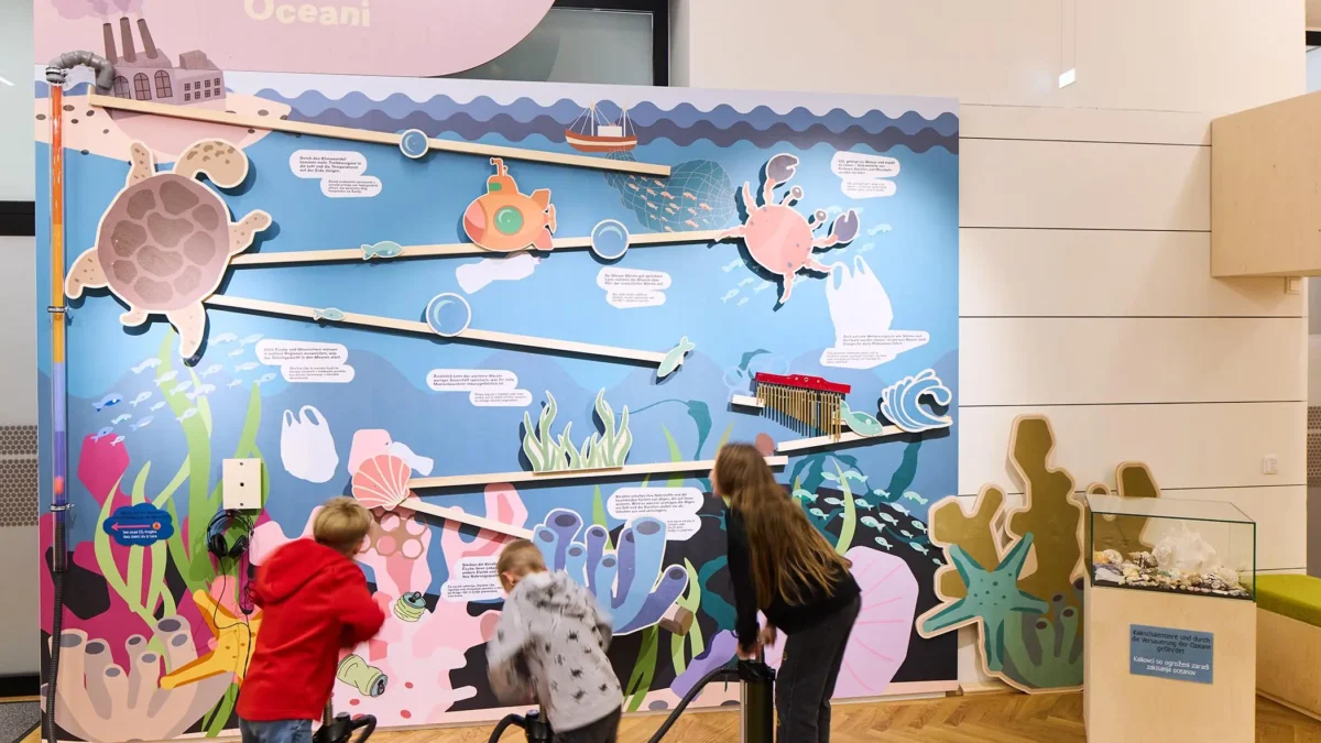 Das Bild auf 5min.at zeigt Kinder im kärnten.museum Klagenfurt.