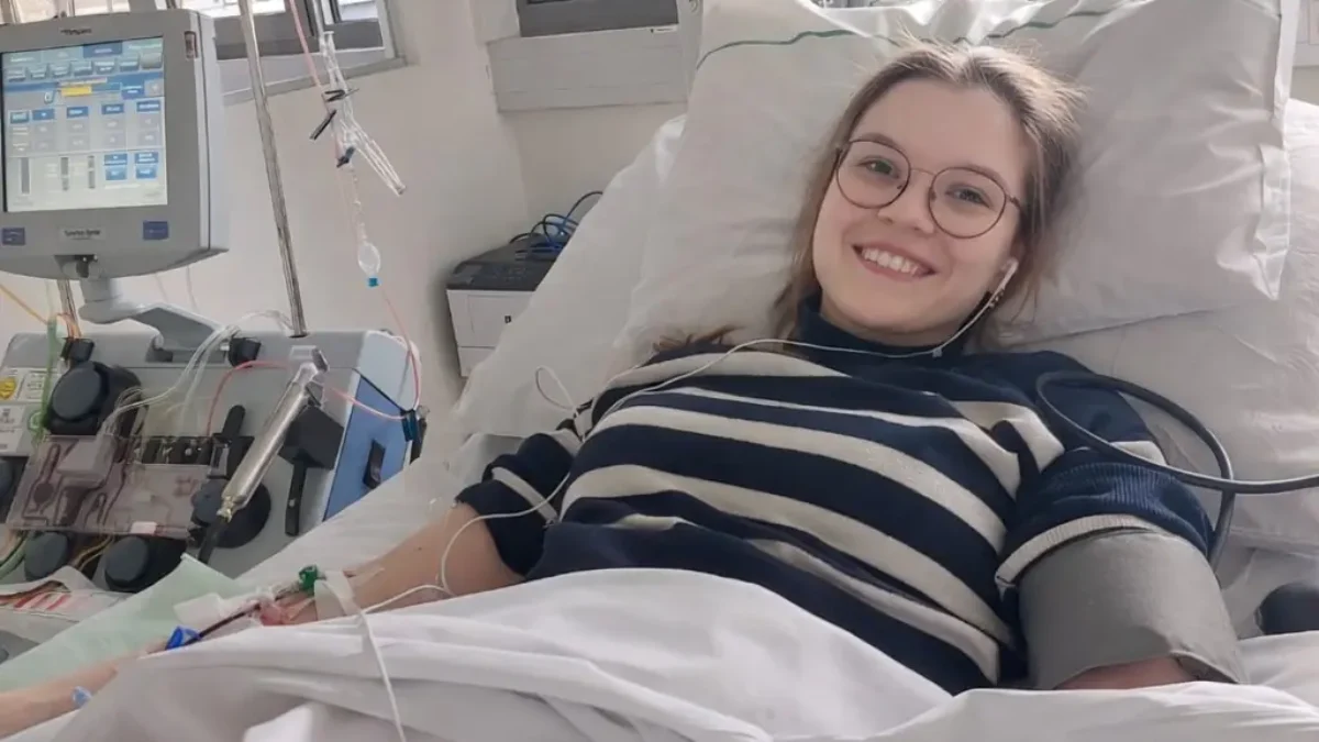 Bild auf 5min.at zeigt eine Frau im Krankenhausbett.