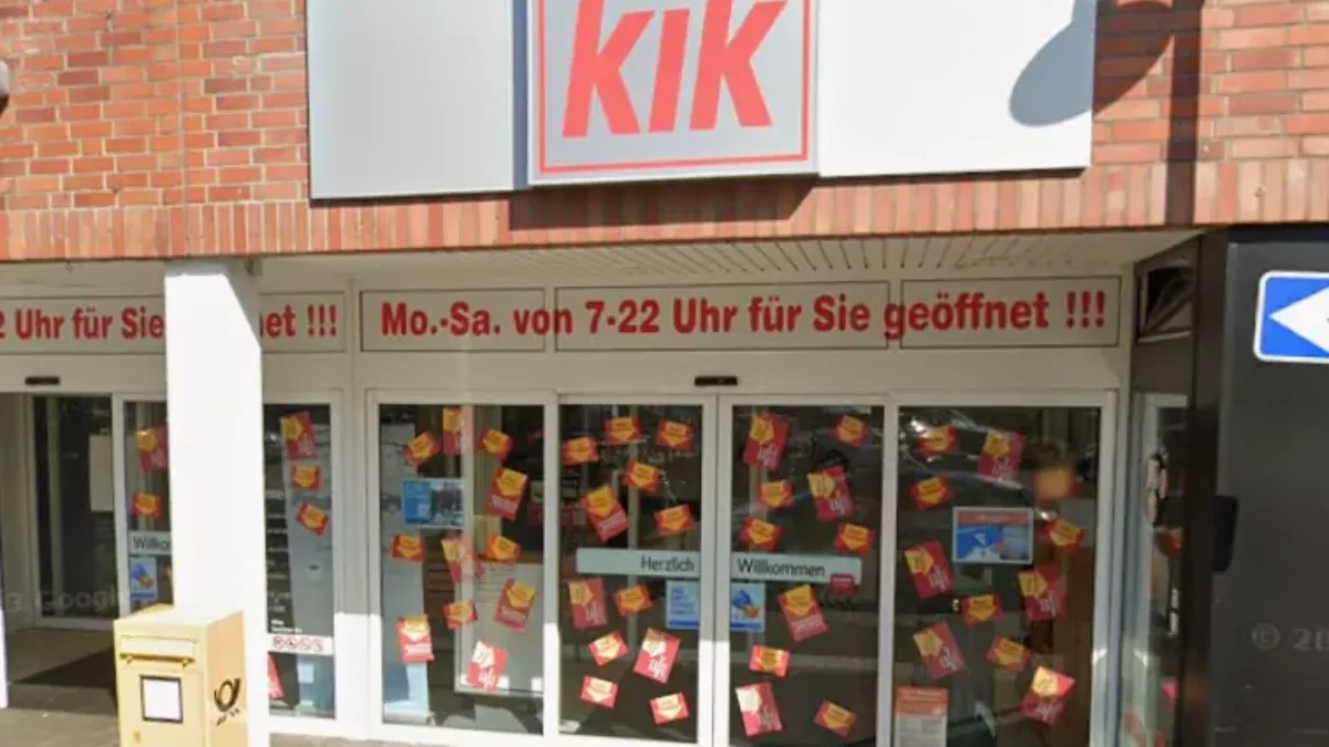 Ein Bild auf 5min.at zeigt eine KiK-Filiale.