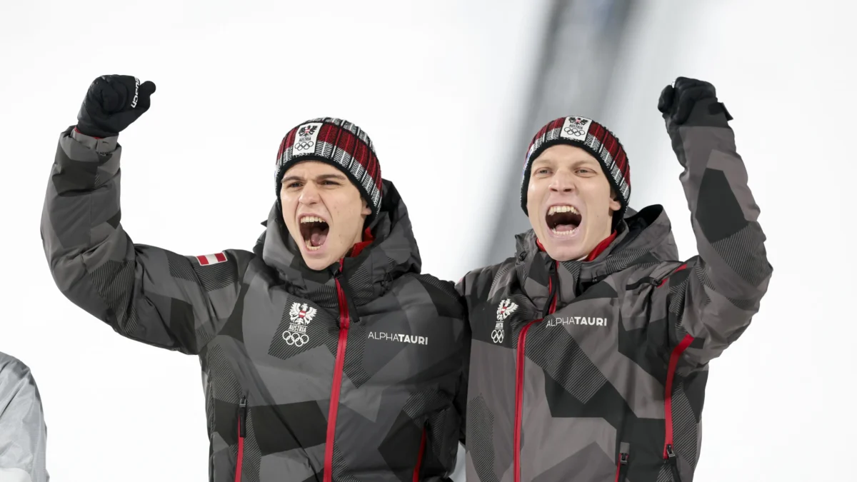 Ein Bild auf 5min.at zeigt Jan Hörl und Stephan Embacher.
