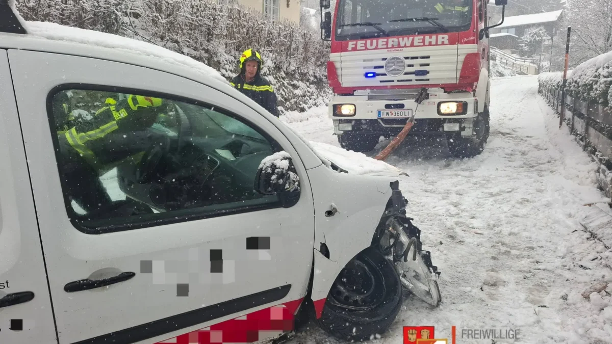 Foto auf 5min.at zeigt die Feuerwehr Bad Aussee bei einem Einsatz.