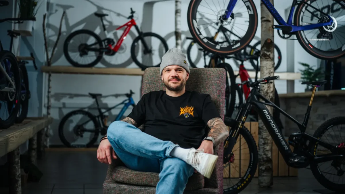 Bild auf 5min.at zeigt René von BikeRR