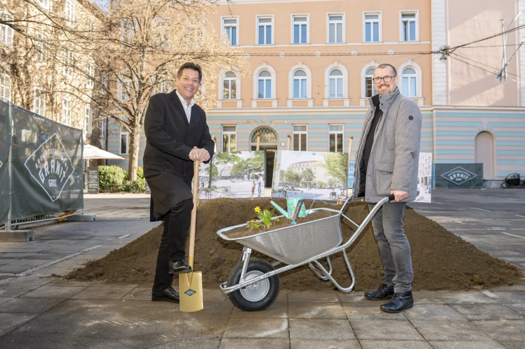 Spatenstich am Tummelplatz: Hier soll ein grüner Stadtraum entstehen