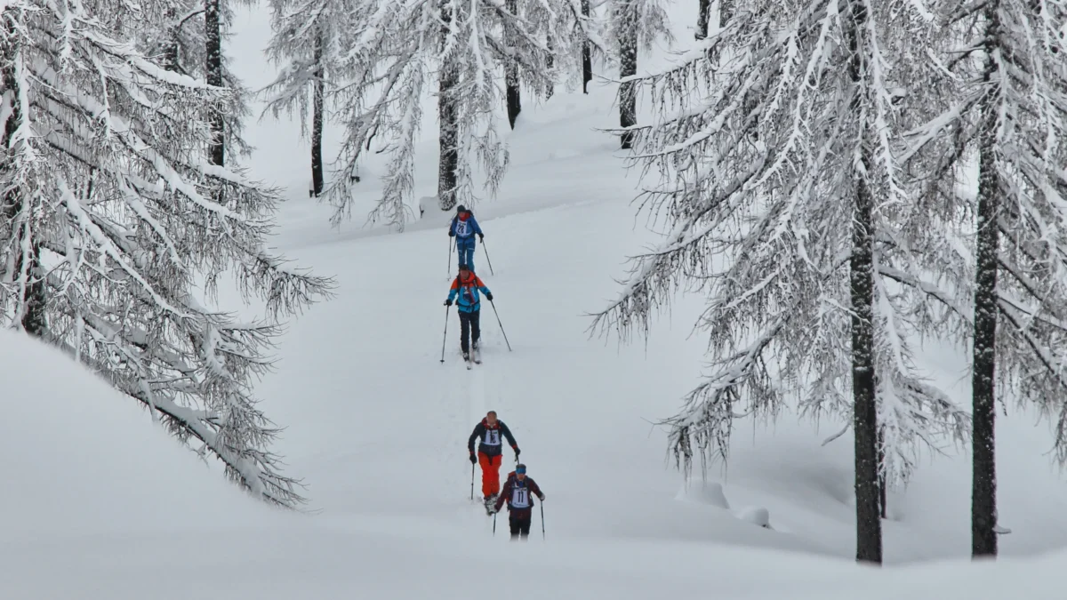 Das Bild auf 5min.at zeigt Skitourengeher.