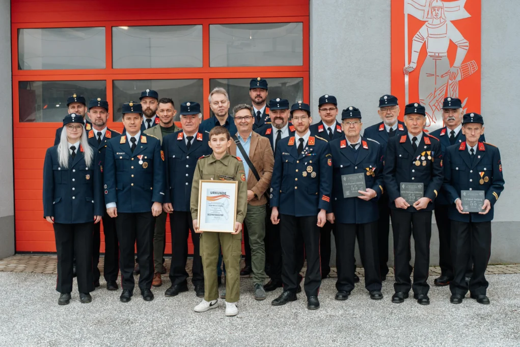 Das Bild auf 5min.at zeigt die Jahreshauptversammlung der FF St.Margarethen.