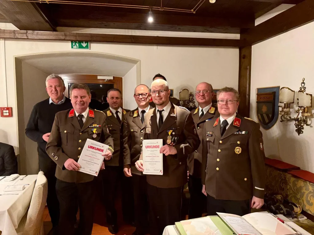 Die Freiwillige Feuerwehr Murau hielt am 27. Februar 2026 ihre jährliche Wehrversammlung im Hotel Lercher ab.