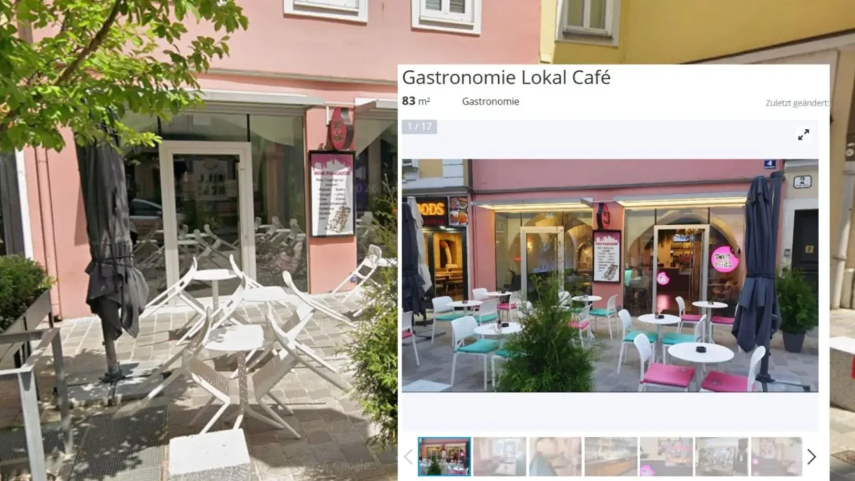 Ein Bild auf 5min.at zeigt das Lokal "Sweet & Delicious" in der Lederergasse in Villach.