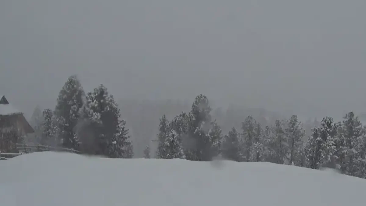 Das Bild auf 5min.at zeigt Schnee auf der Turracher Höhe.