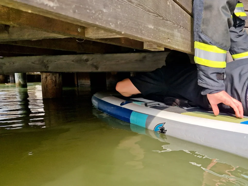 Das Bild auf 5min.at zeigt die FF Neusiedl am See bei einem Einsatz.
