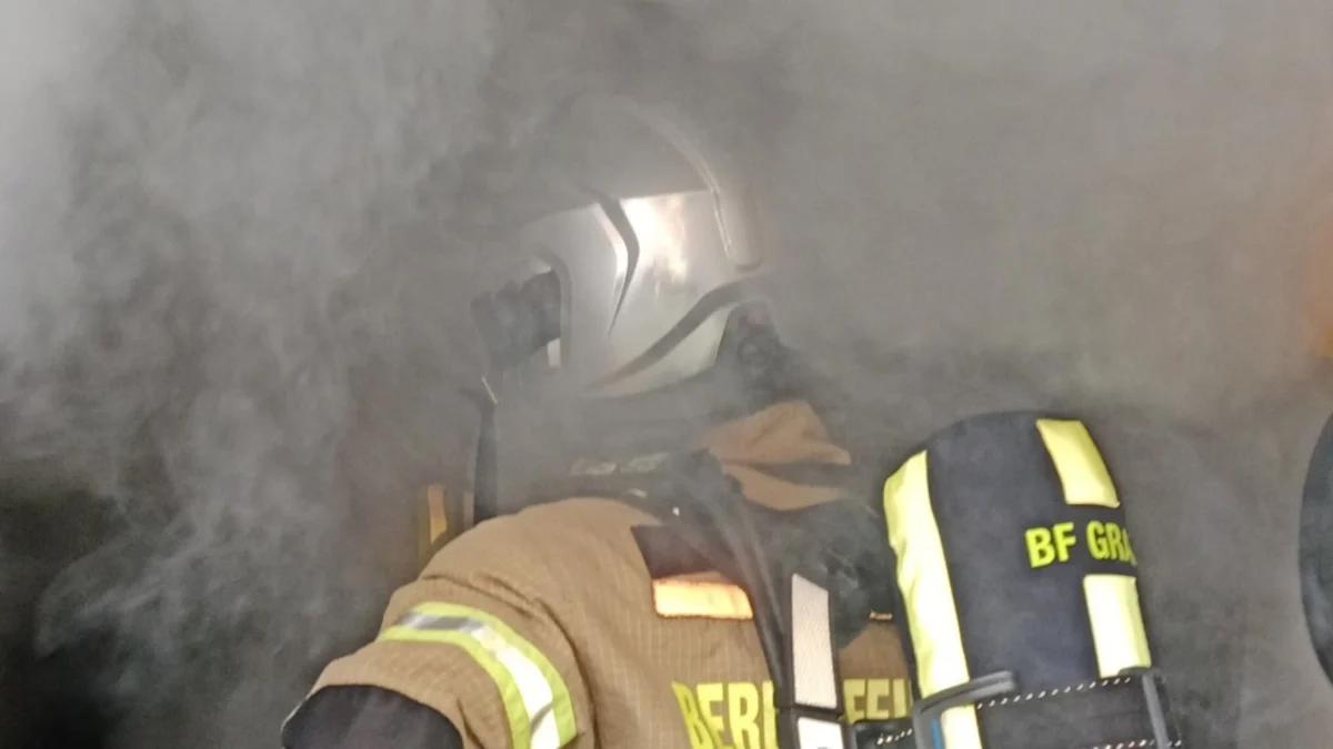 Das Bild auf 5min.at zeigt einen Einsatz in der Sandgasse.