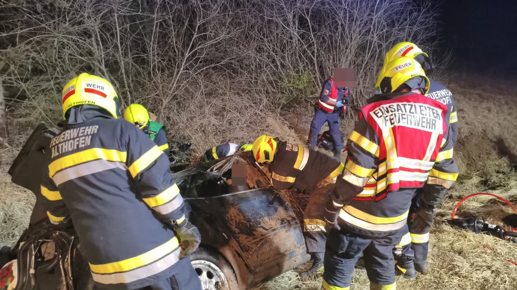 Das Bild zeigt einen Unfall in Kärnten auf 5min.at.