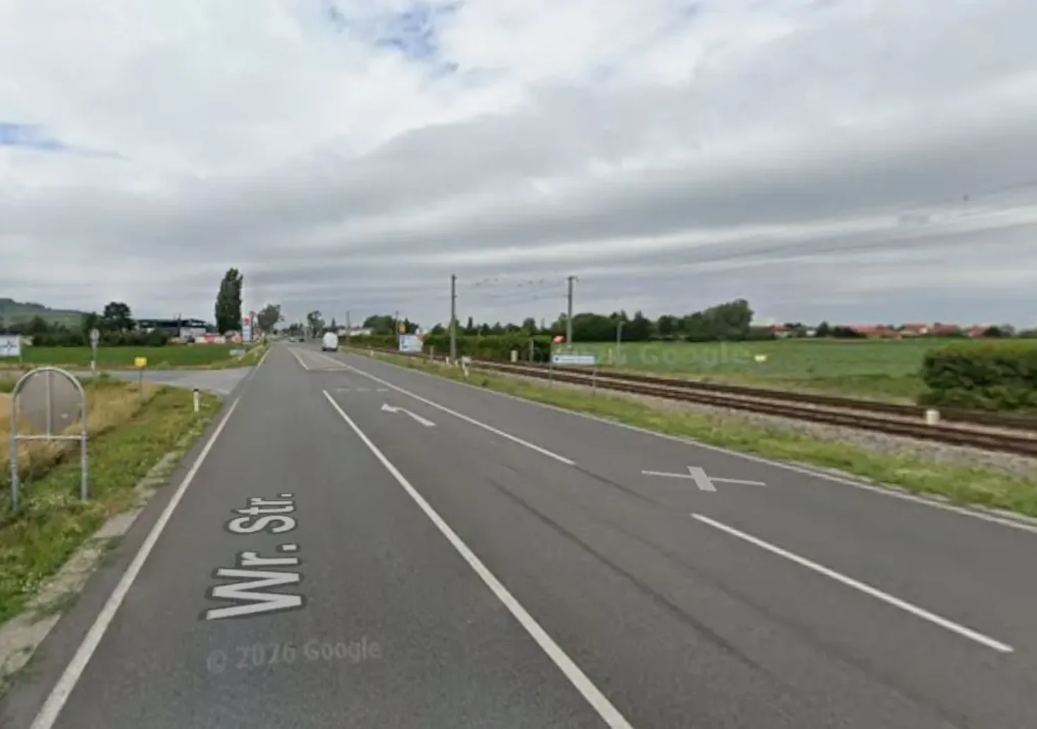 Foto in Beitrag von 5min.at zeigt die Kreuzung, an der der Unfall geschehen ist.