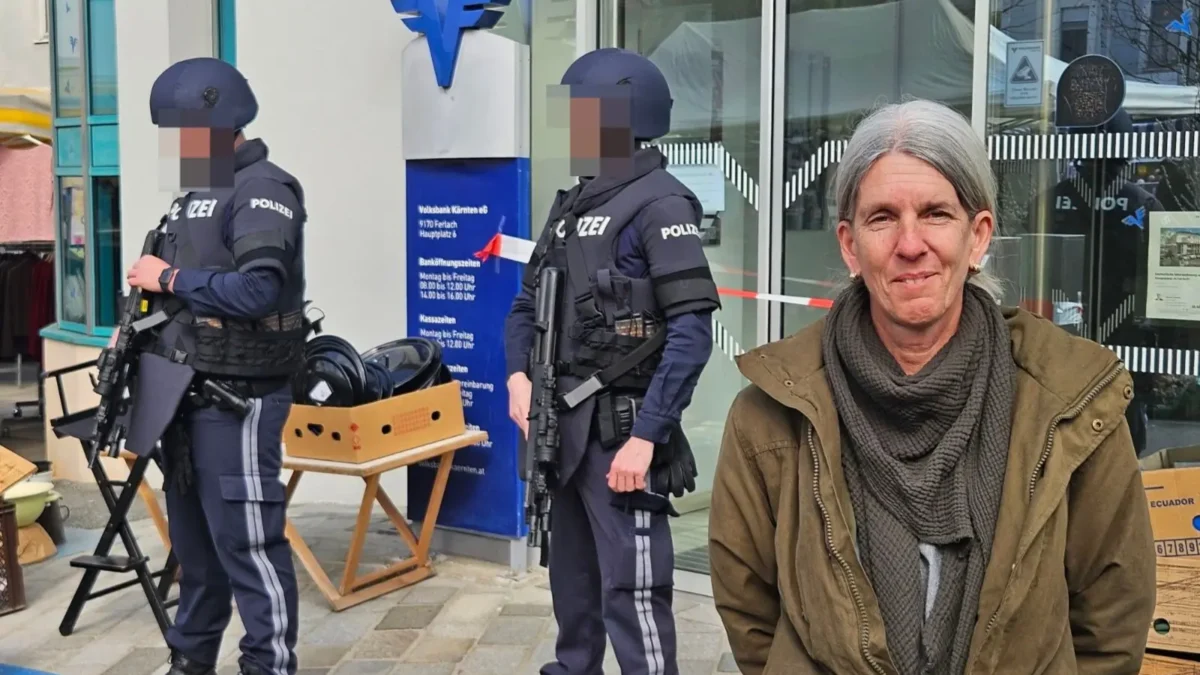 Ein Bild auf 5min.at zeigt Gudrun Wieland.