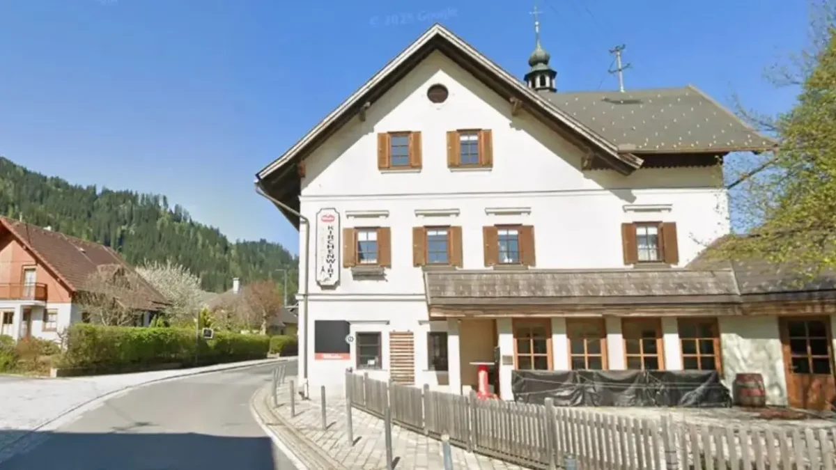 Bild auf 5min.at zeigt den Kirchenwirt in Gnesau.