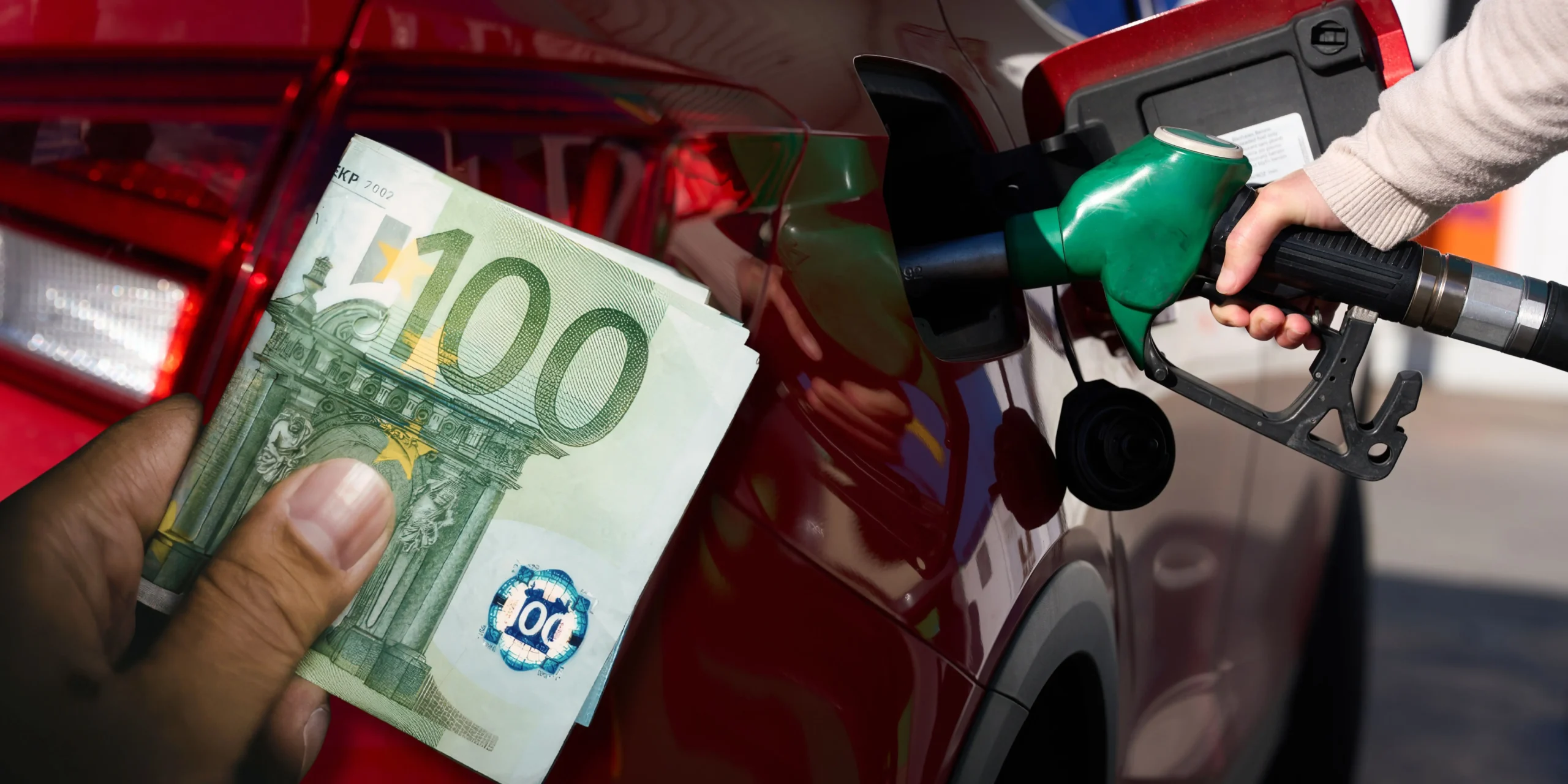 Das Bild auf 5min.at zeigt ein Auto, das getankt wird.