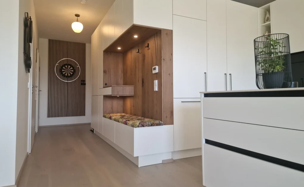 Das Bild auf 5min.at zeigt die Schauwohnung von MF Interior Design.